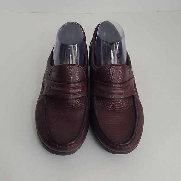 SAS Men's Alamo Leather Slip-On Loafers Burgundy Size 8 1/2M - Picture 3 of 15